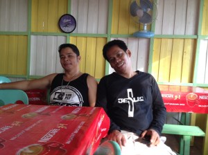 Pastor Nathan and Jun at departure